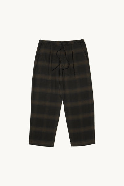 COTTON FLANNEL EASY TROUSERS