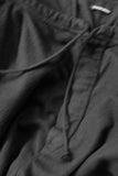 COTTON FLANNEL EASY TROUSERS